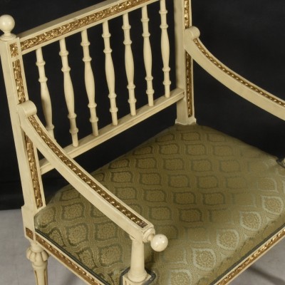Gustavian style armchair