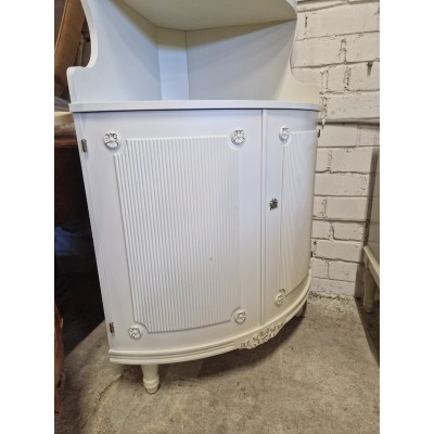 Gustavian style corner sideboard