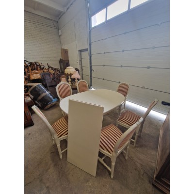 Gustaviansk still dining set