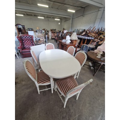 Gustaviansk still dining set