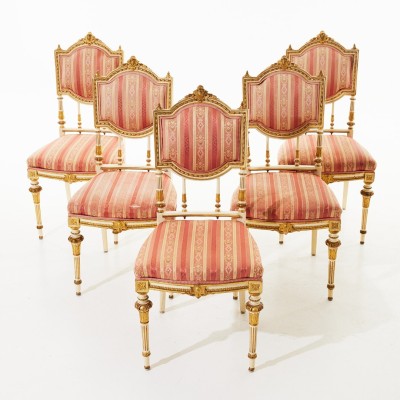 New Louis Seize chairs