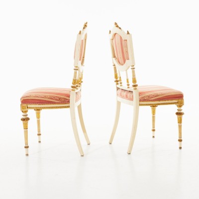 New Louis Seize chairs
