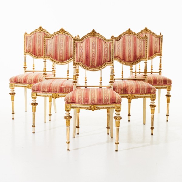 New Louis Seize chairs