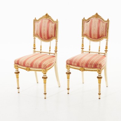 New Louis Seize chairs