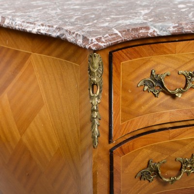 Rococo style chest of drawers