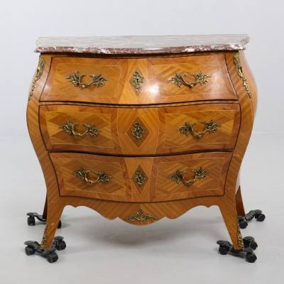 Rococo style chest of drawers