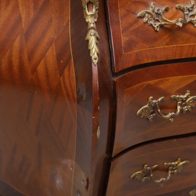 Rococo chest of drawers with stone top