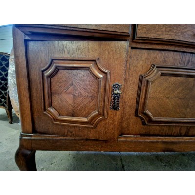 Antique oak chest of drawers