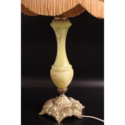 Table lamp (Alabaster/Brass base)