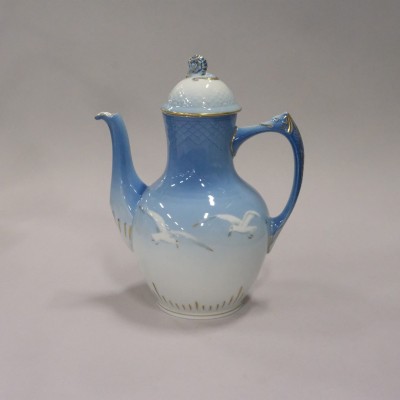 Porcelain coffee set "Blue Seagull" (40 pieces)