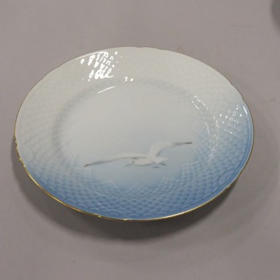 Porcelain coffee set "Blue Seagull" (40 pieces)