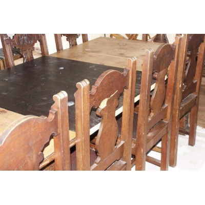 Dining room set made in the 19th century