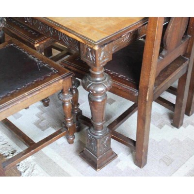 Dining room set made in the 19th century