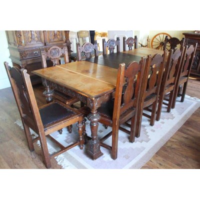 Dining room set made in the 19th century