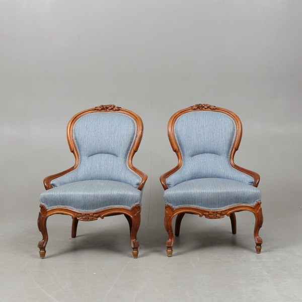 Neo-Rococo stiliaus foteliai