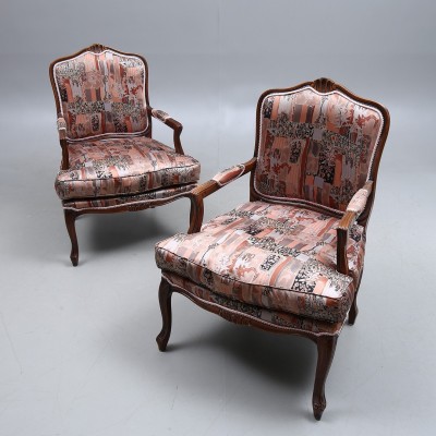 Antique armchairs