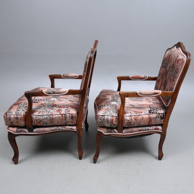 Antique armchairs