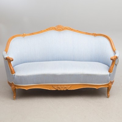 Senovinė Neo-Rococo stiliaus sofa