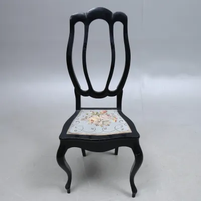 Antique wooden chairs