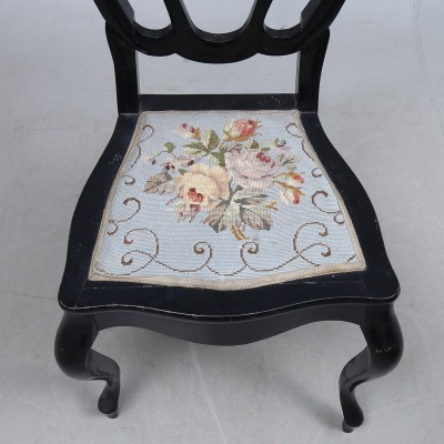 Antique wooden chairs