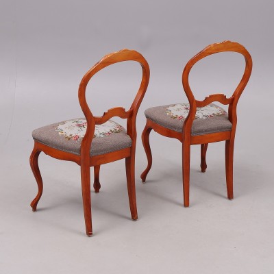 Rococo style chairs (2 pieces)
