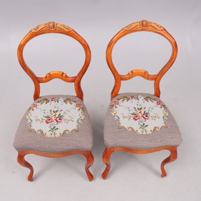 Rococo style chairs (2 pieces)