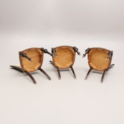 Renaissance style chairs (3 pieces)