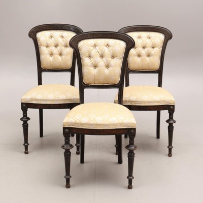 Renaissance style chairs (3 pieces)