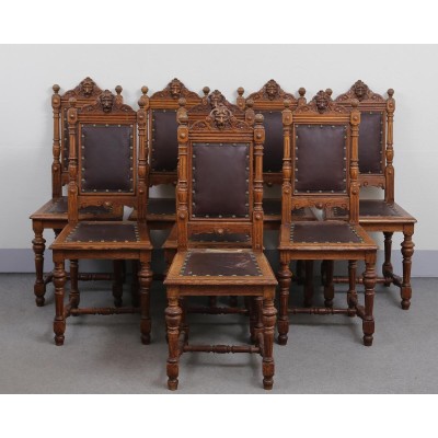 Renaissance style chair set