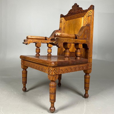 Old Nordic style armchair