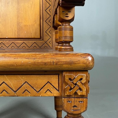 Old Nordic style armchair
