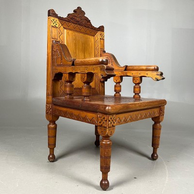 Old Nordic style armchair