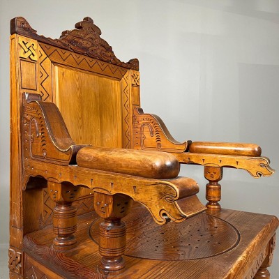 Old Nordic style armchair