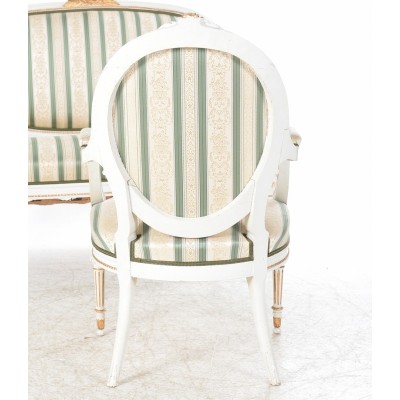 Rococo style living room set