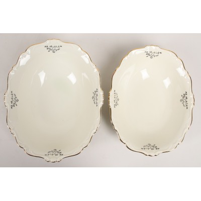 Porcelain dinner service (54 pieces)
