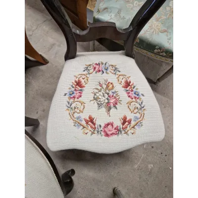 Antique wooden chairs