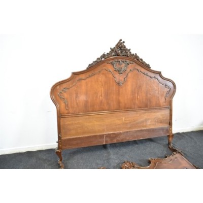 Antique Rococo style bed
