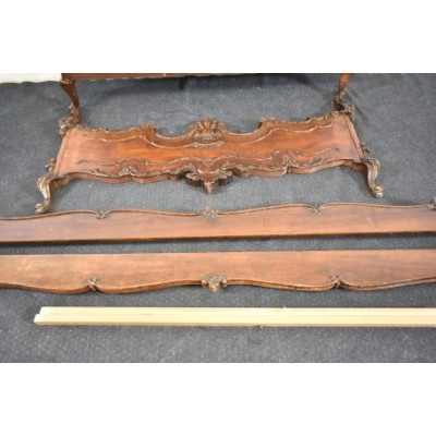 Antique Rococo style bed
