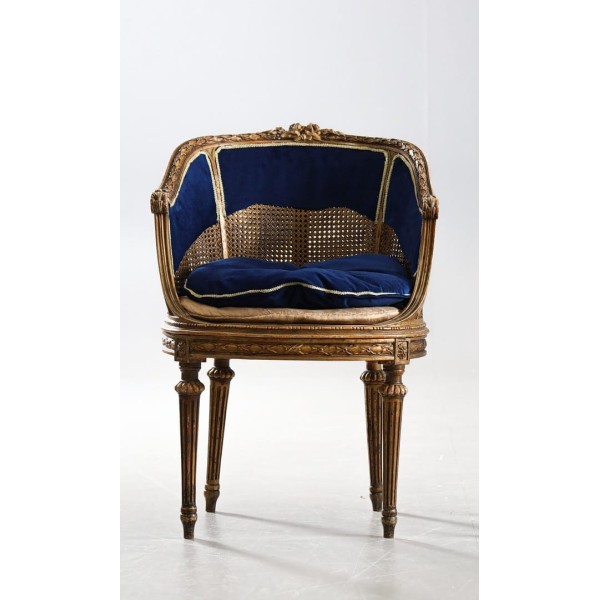 Rococo style armchair