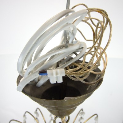 Gustavian Style Crystal Chandelier