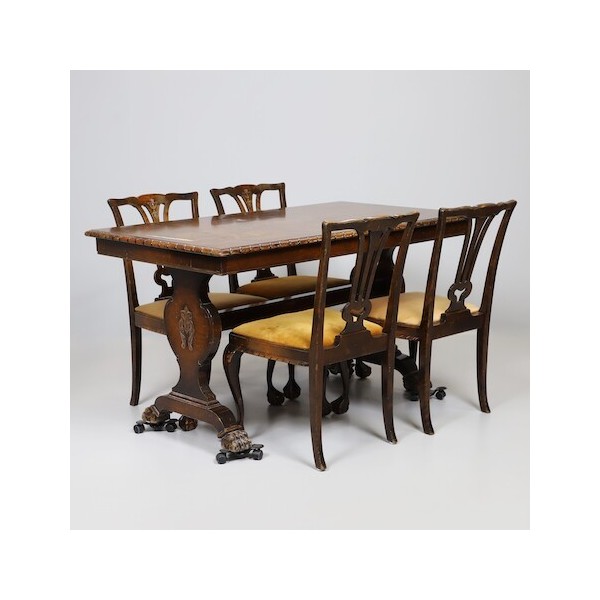 Chippendale style dining set