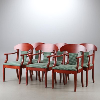 Empire style chair set (12 pieces)