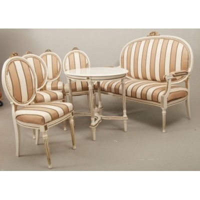 Louis XVI style living room set