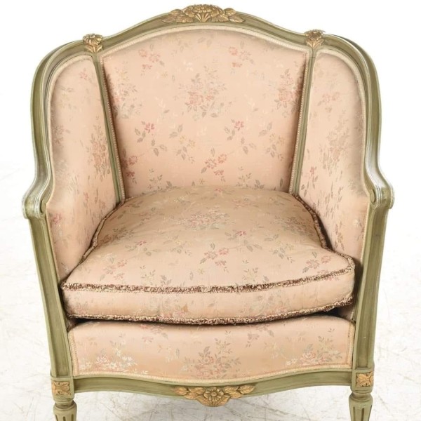 Rococo style armchair