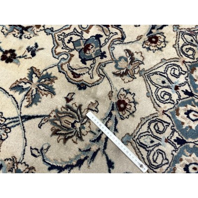 Hand-knotted Persian carpet "Nain" (380cm x 290cm)