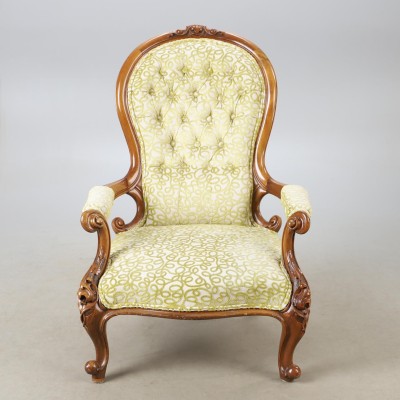 Viktorijos stiliaus foteliai (2 vnt.) – elegancija be kompromisų
