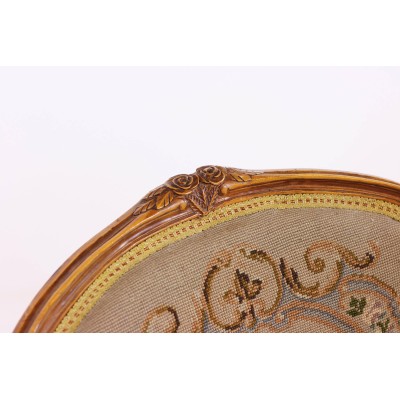 Rococo style armchairs