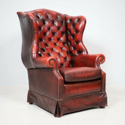 Chesterfield stiliaus fotelis