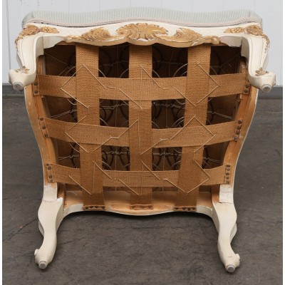 Rococo style armchair