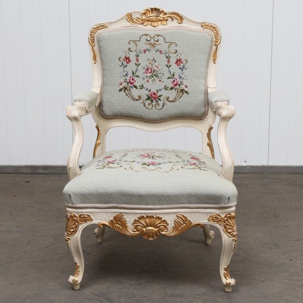 Rococo style armchair